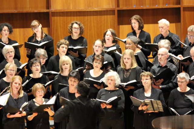 Spring 2018 close-up of center chorus 2
